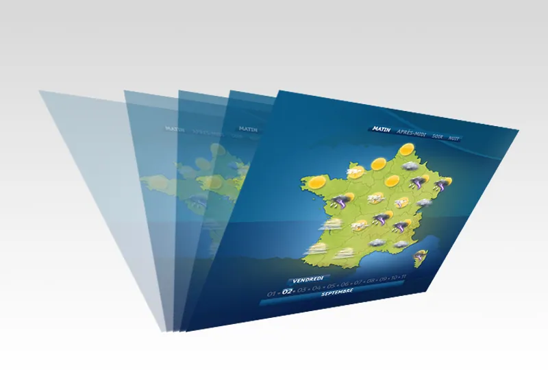 Aperçu du projet La chaîne météo